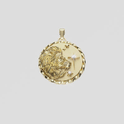 Pendentif Amulette Lion