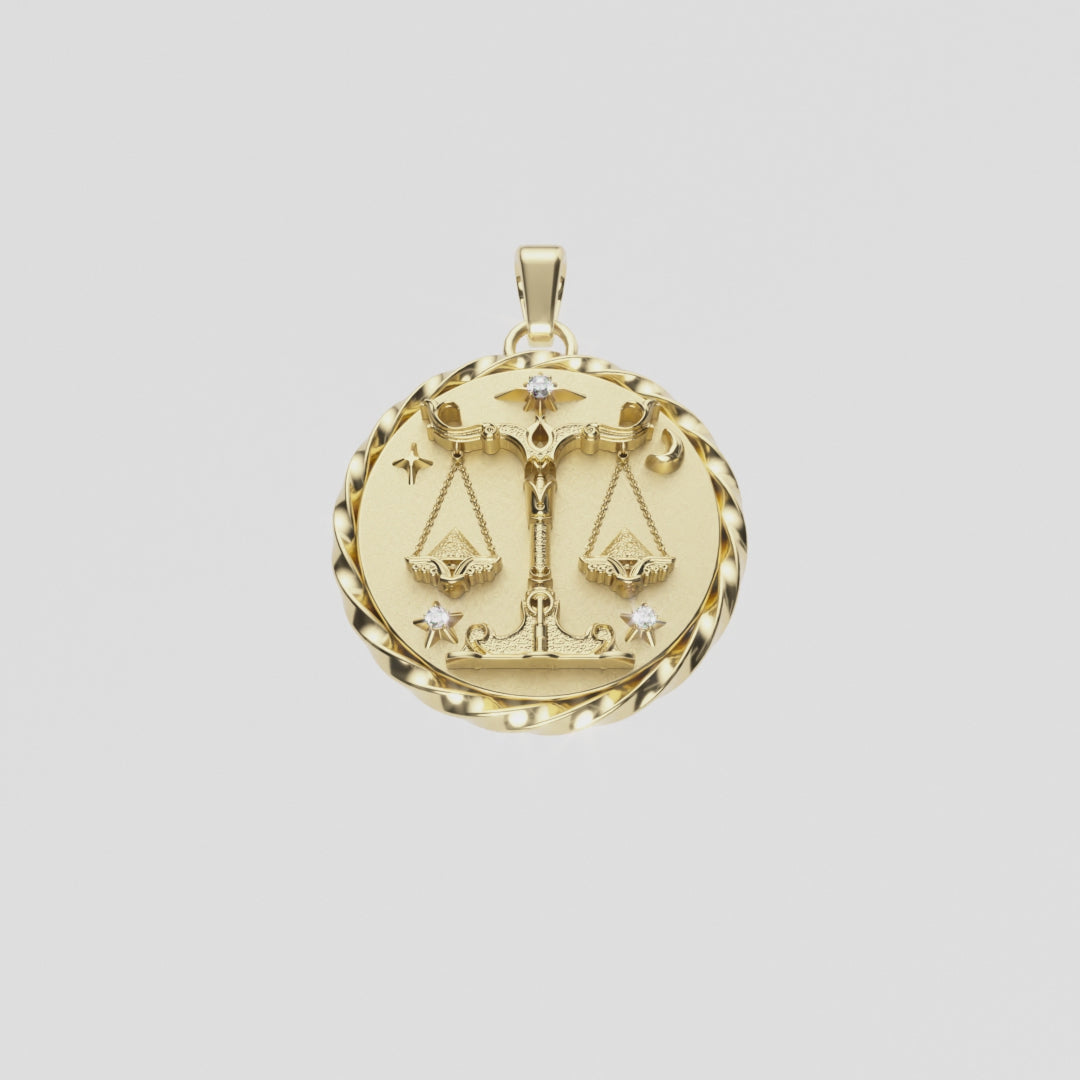 Libra Amulet Pendant